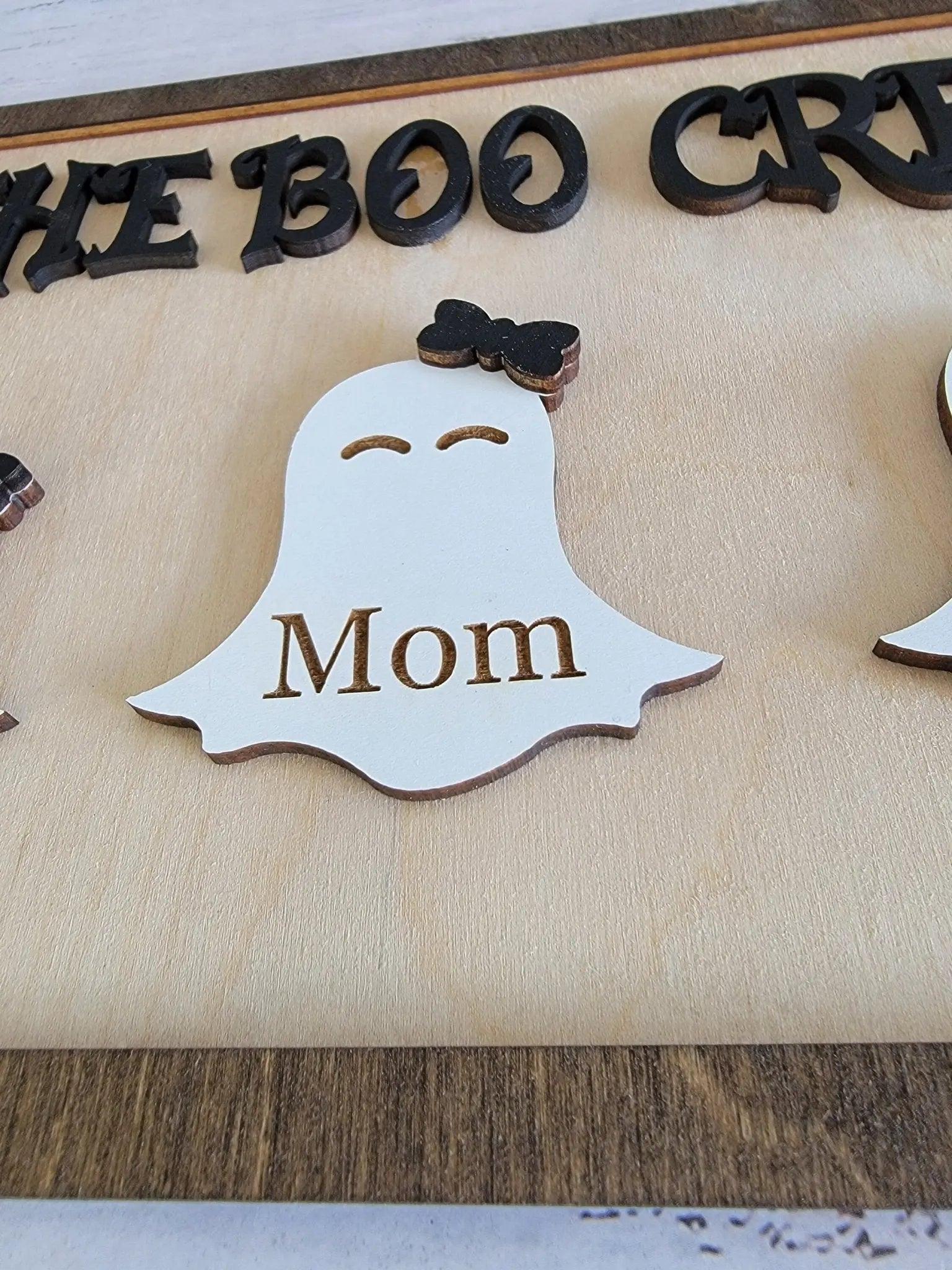 Boo Family Ghost  Sign EverLee Creations