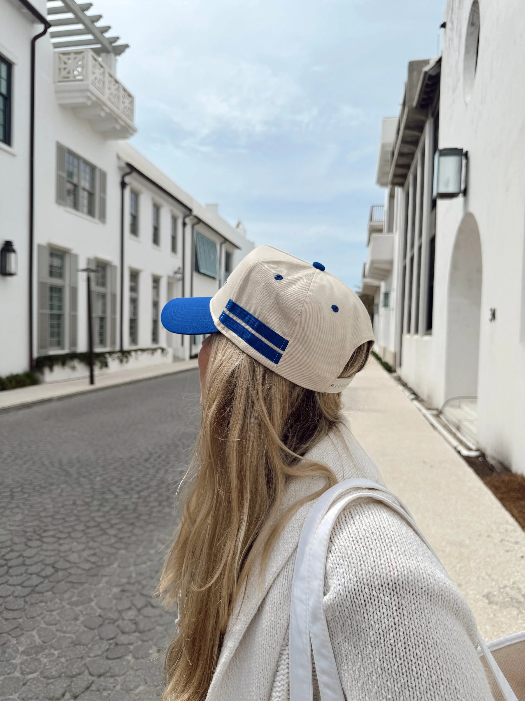 Booked and Busy - Royal Blue Vintage Trucker Hat KenzKustomz