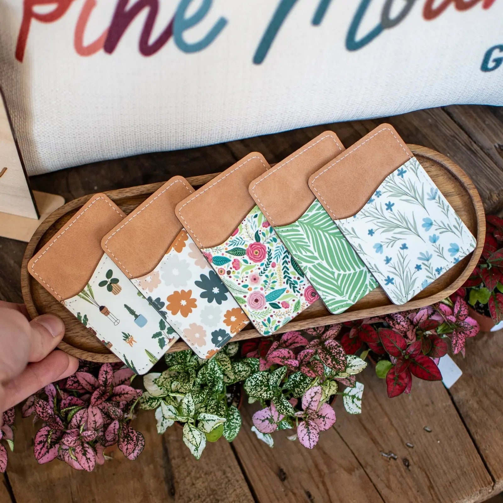 Books Are My First Love - Phone Wallet Still Magnolia