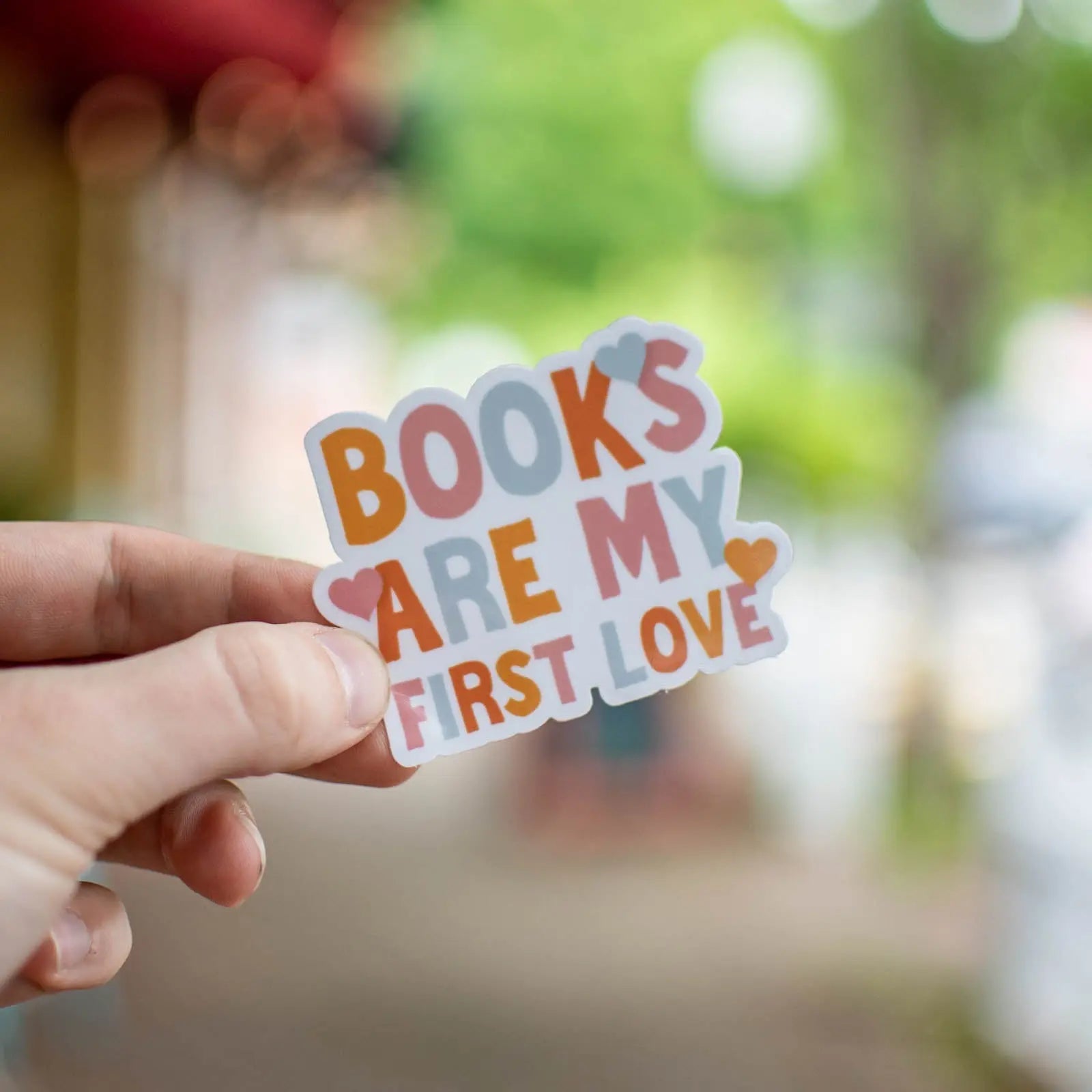 Books are my First Love - Sticker Still Magnolia