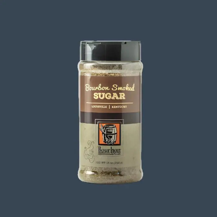 Bourbon Smoked Sugar for cocktails, coffee, desserts, bacon, and fruit