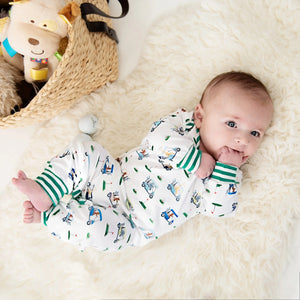 Boys Fairway Golf Romper Seven Lantern Lane
