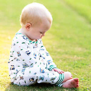 Boys Fairway Golf Romper Seven Lantern Lane