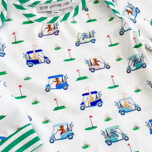 Boys Fairway Golf Romper Seven Lantern Lane