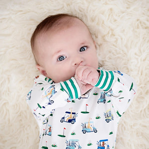 Boys Fairway Golf Romper Seven Lantern Lane
