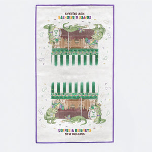 Breakfast with the Gators Kitchen Towel Nola Tawk