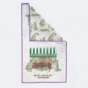 Breakfast with the Gators Kitchen Towel Nola Tawk