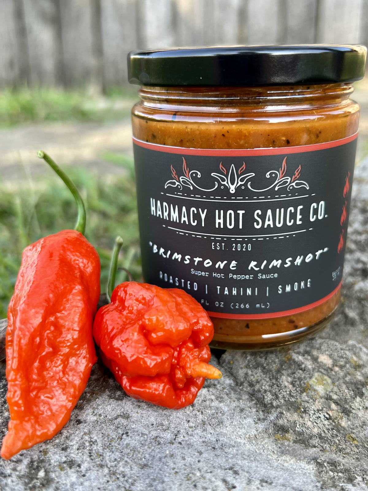 Brimstone Inferno - Extra Hot Roasted Red Pepper & Tahini (9oz) product image 5