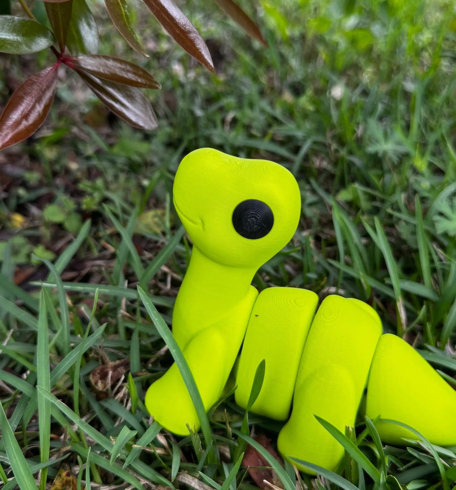 Brontosaurus 3D Printed Fidget Toy | Large Dinosaur Sensory Toy