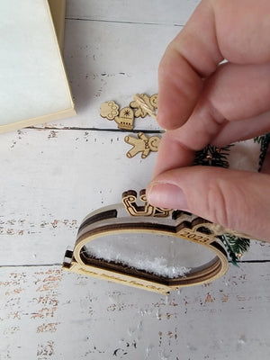 Build an Ornament Snowglobe Edition EverLee Creations