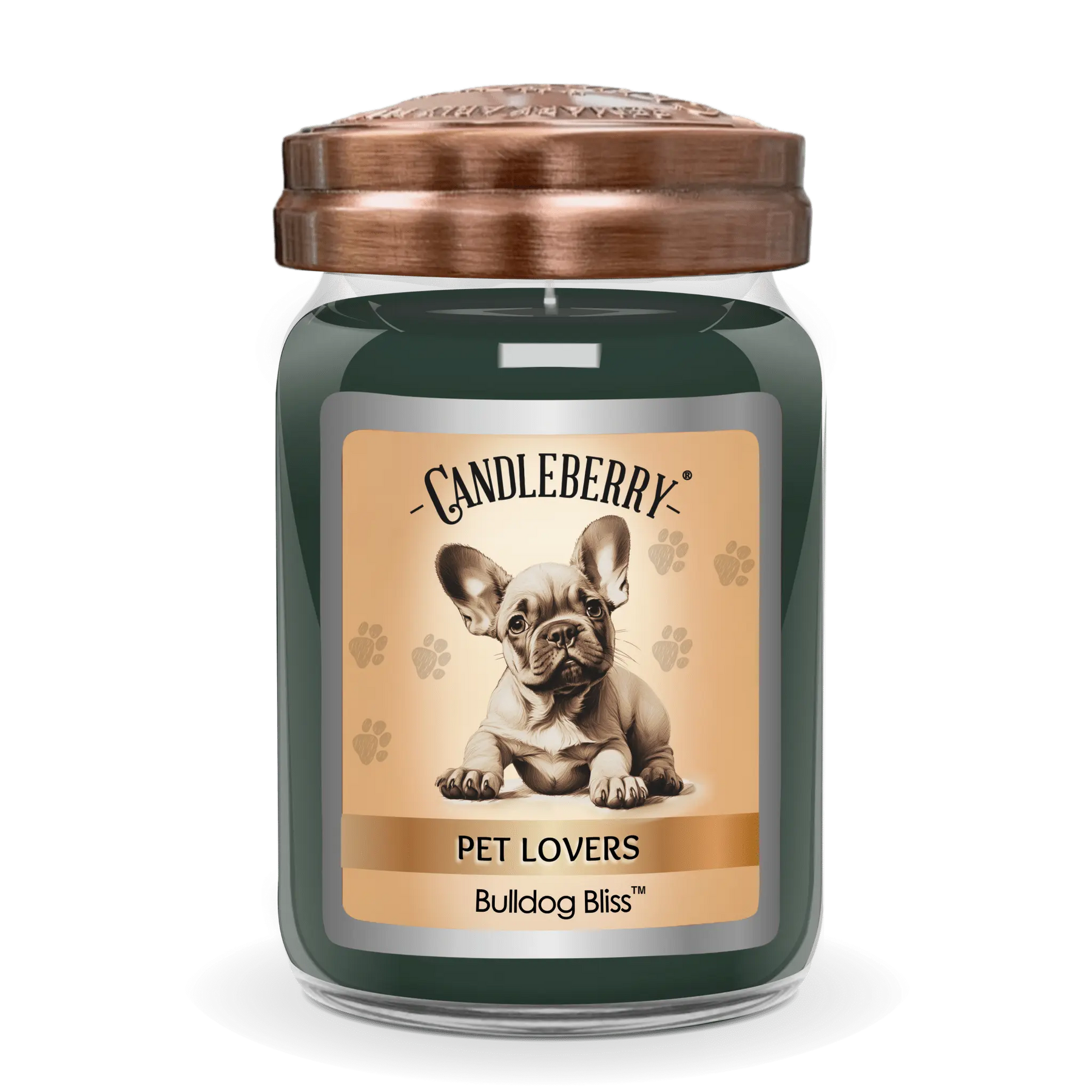Bulldog Bliss™ - Large Jar Candle (Collective) The Candleberry® Candle Company