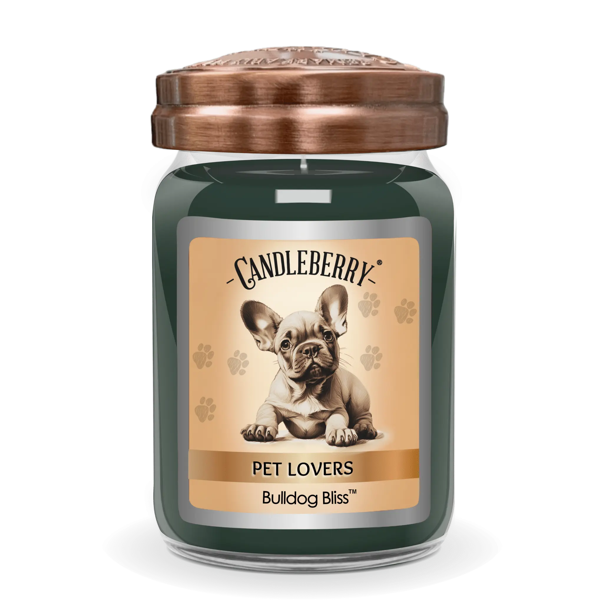 Bulldog Bliss™ - Large Jar Candle (Collective) The Candleberry® Candle Company
