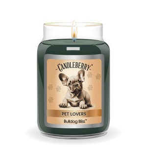 Bulldog Bliss™ - Large Jar Candle (Collective) The Candleberry® Candle Company