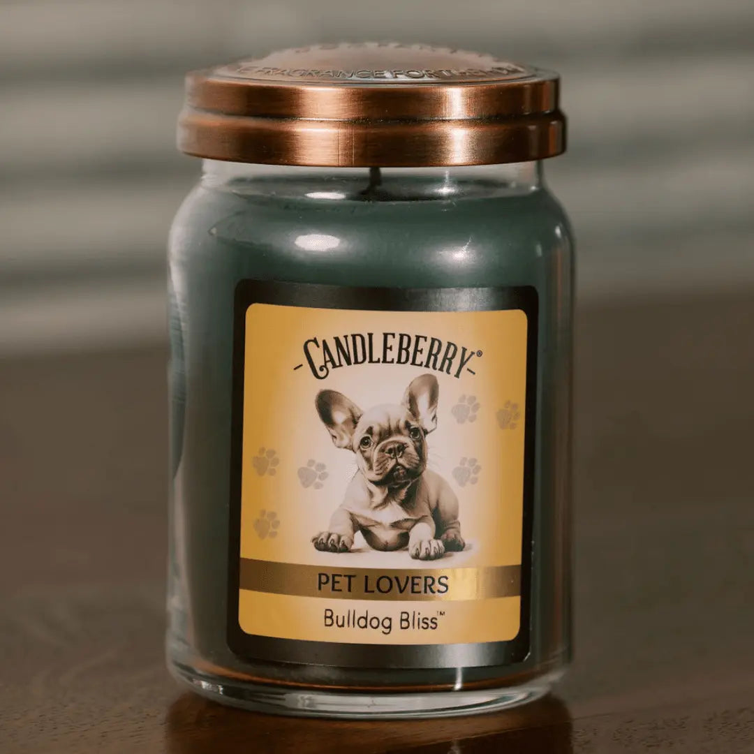 Bulldog Bliss™ - Large Jar Candle (Collective) The Candleberry® Candle Company