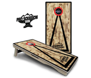 Burnt Triangle Cornhole Boards - Pro Solution Elite Series Cornhole Solutions