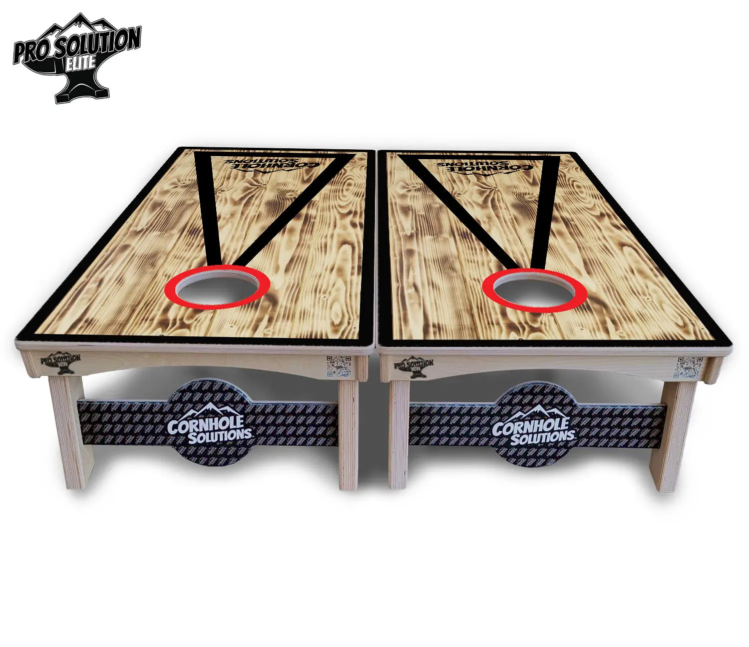 Burnt Triangle Cornhole Boards - Pro Solution Elite Series Cornhole Solutions