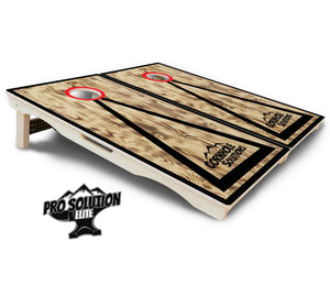 Burnt Triangle Cornhole Boards - Pro Solution Elite Series Cornhole Solutions