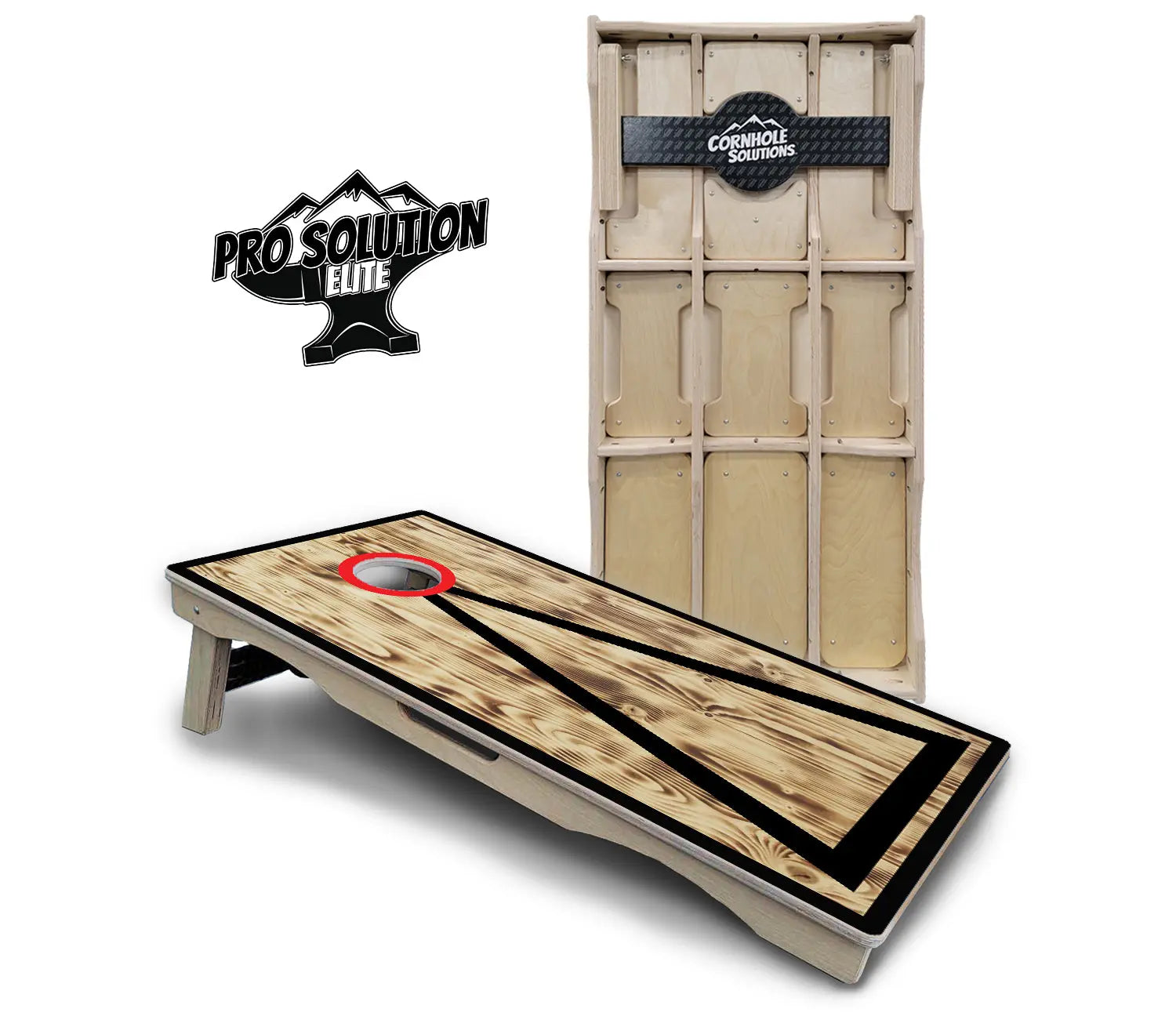 Burnt Triangle Cornhole Boards - Pro Solution Elite Series Cornhole Solutions