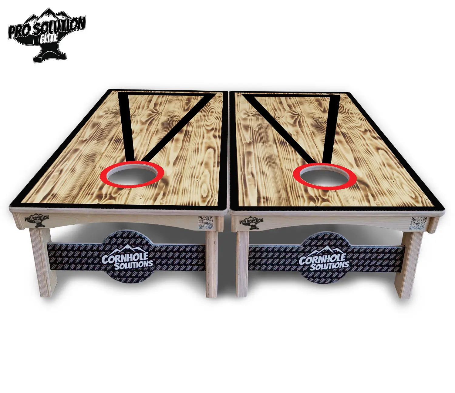 Burnt Triangle Cornhole Boards - Pro Solution Elite Series Cornhole Solutions