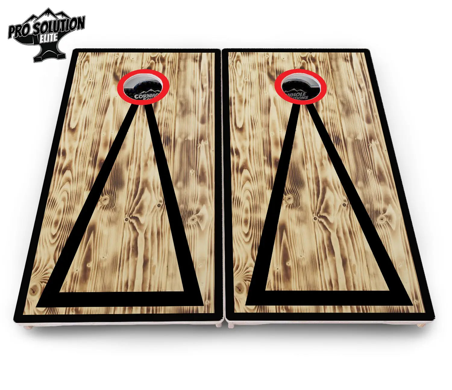 Burnt Triangle Cornhole Boards - Pro Solution Elite Series Cornhole Solutions