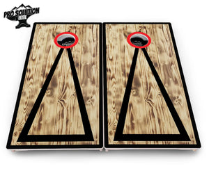 Burnt Triangle Cornhole Boards - Pro Solution Elite Series Cornhole Solutions