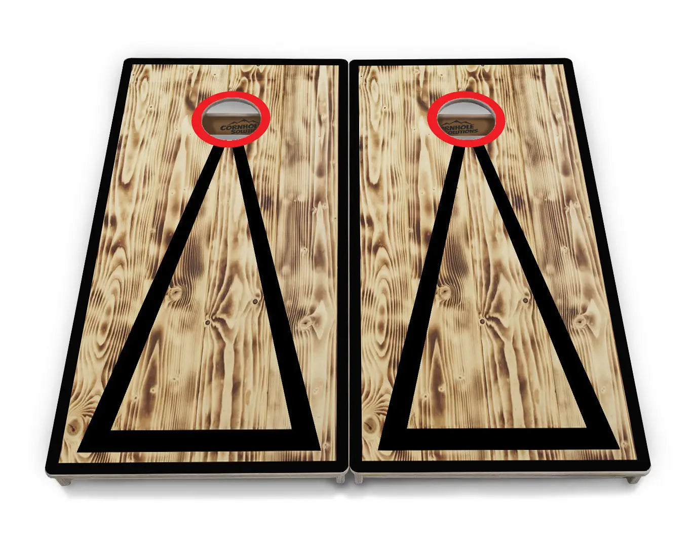 Burnt Triangle Cornhole Boards - Professional Tournament Series Cornhole Solutions