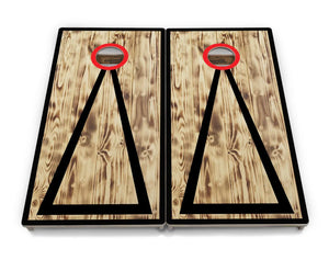Burnt Triangle Cornhole Boards - Professional Tournament Series Cornhole Solutions