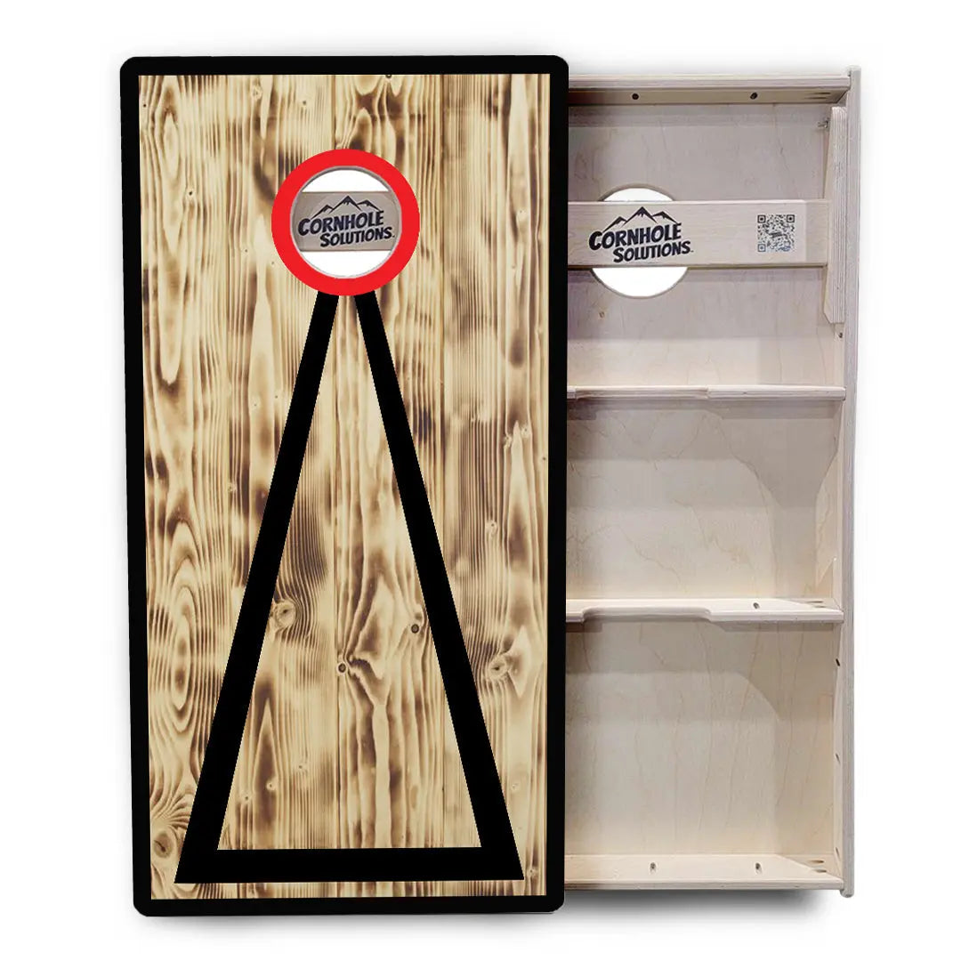 Burnt Triangle Cornhole Boards - Professional Tournament Series Cornhole Solutions