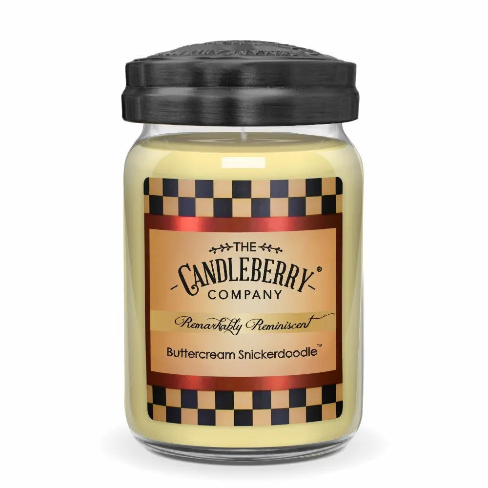 Buttercream Snickerdoodle™, Large Jar Candle (Collective) The Candleberry® Candle Company