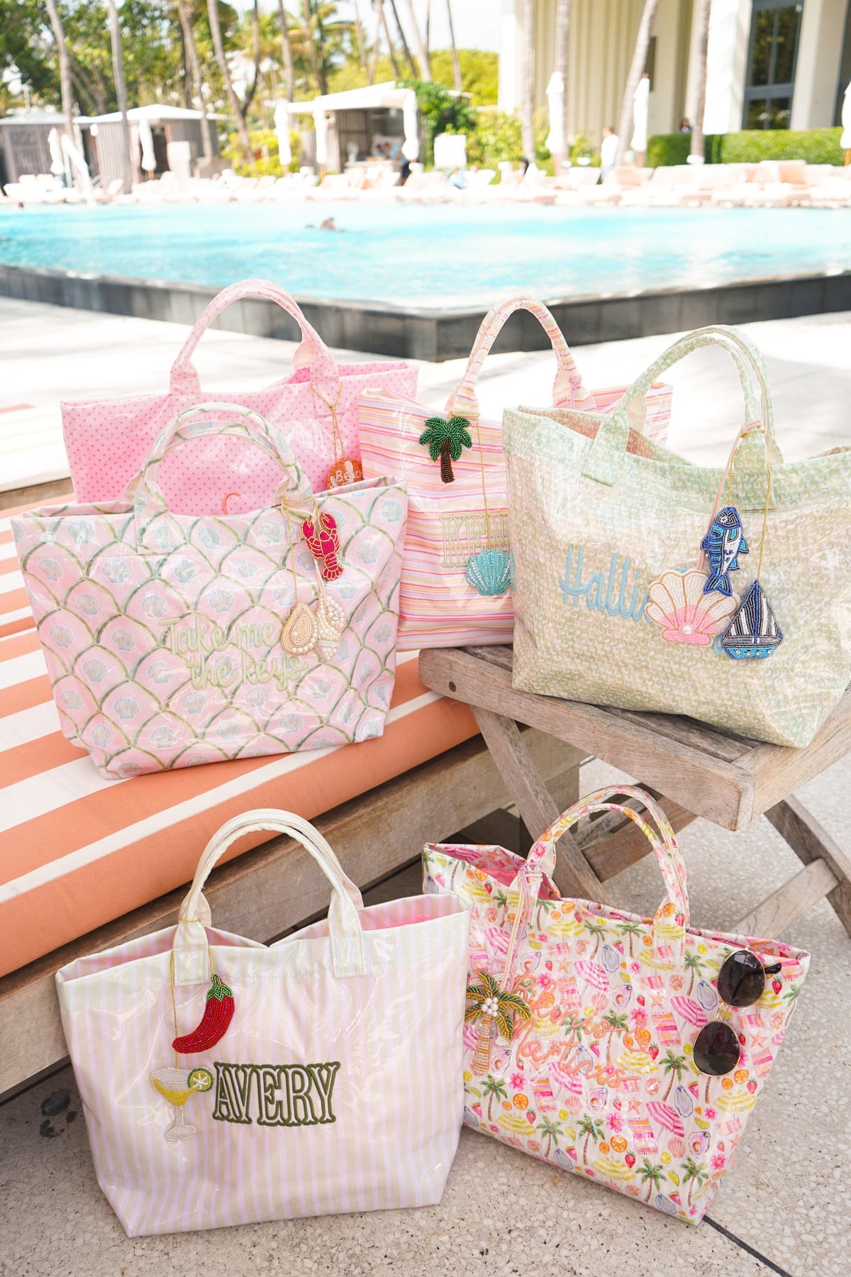 Cabana Clear Coat Tote by KenzKustomz — product view 7