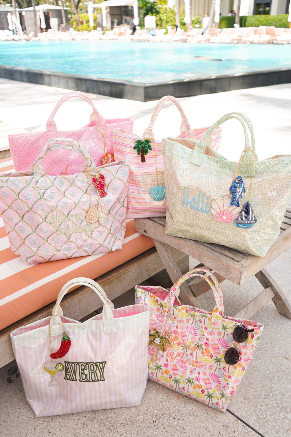 Cabana Clear Coat Tote by KenzKustomz — product view 10