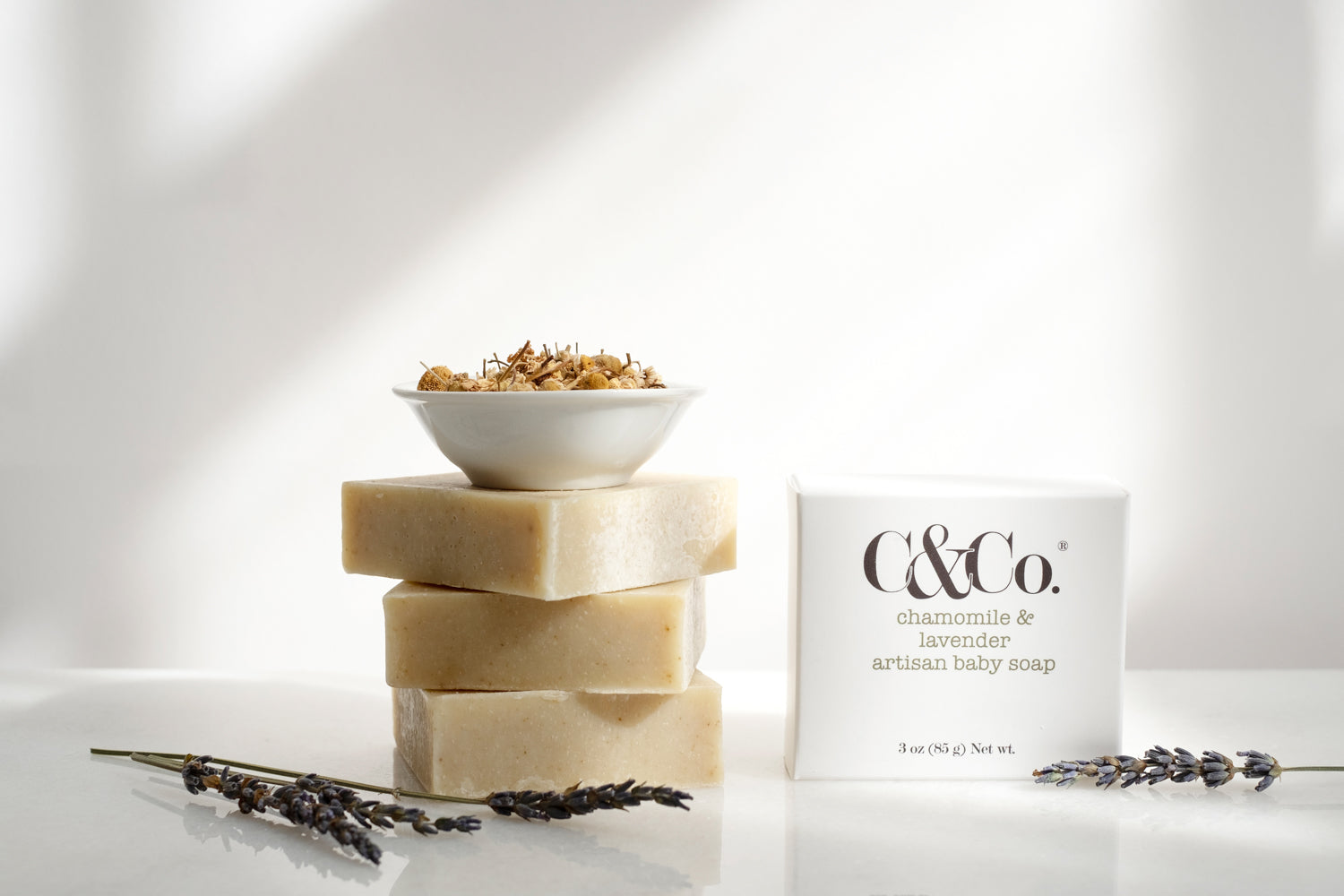 Chamomile & Lavender Artisan Baby Soap
