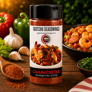 Igotchu Cajun Creole seasoning by Igotchu Seasonings, Southern food gift main product photo