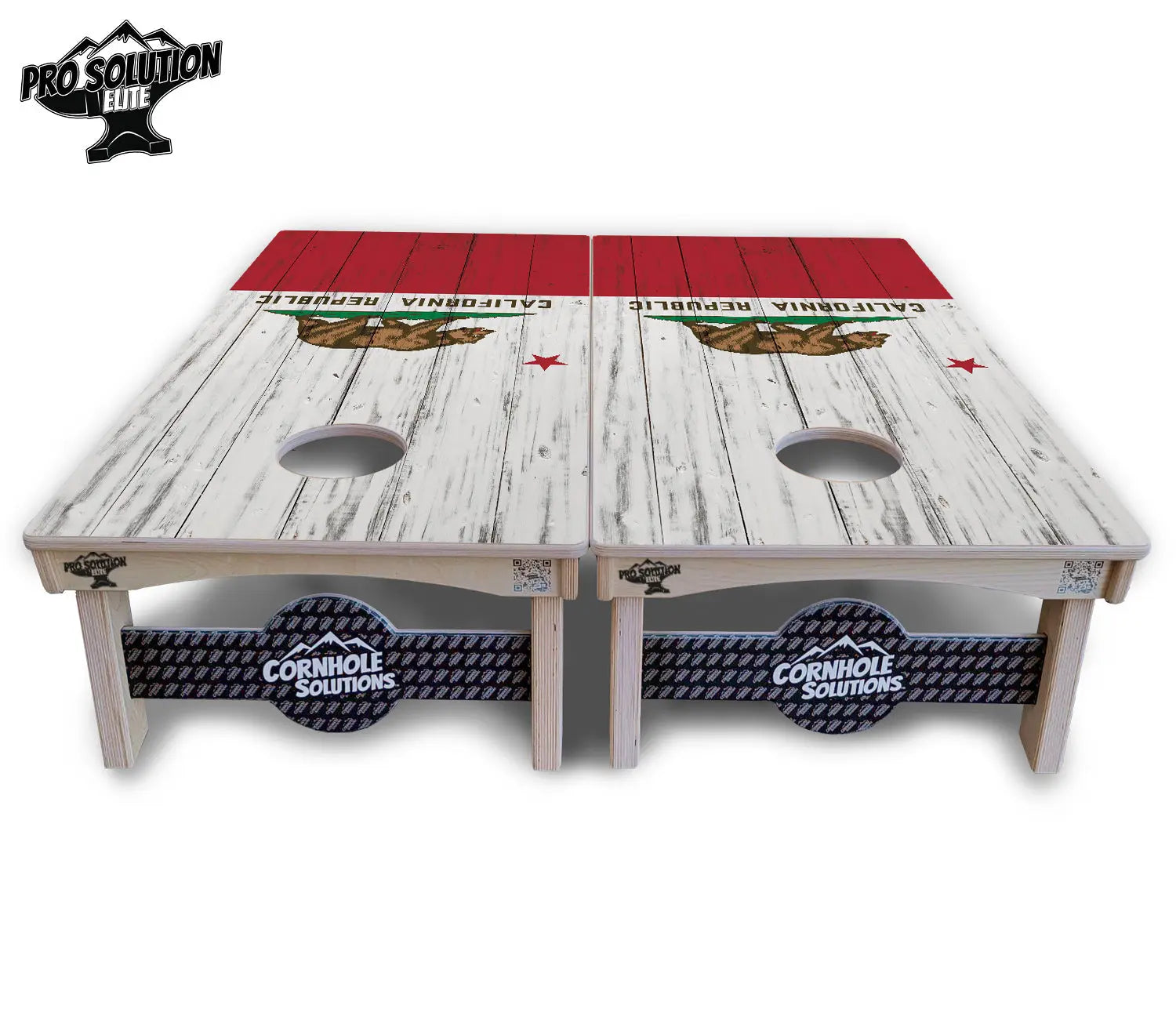 California Flag Cornhole Boards - Pro Solution Elite Series Cornhole Solutions