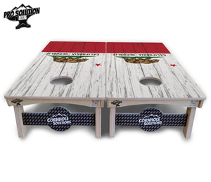 California Flag Cornhole Boards - Pro Solution Elite Series Cornhole Solutions