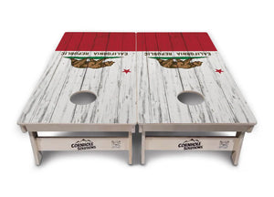 California Flag Cornhole Boards - Professional Tournament Series Cornhole Solutions