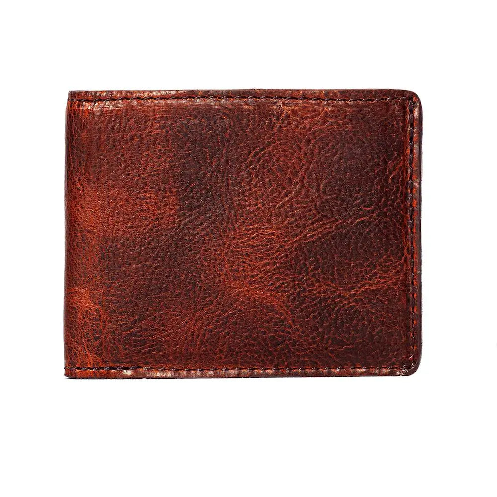 Campaign Leather Bifold Wallet Mission Mercantile Leather Goods