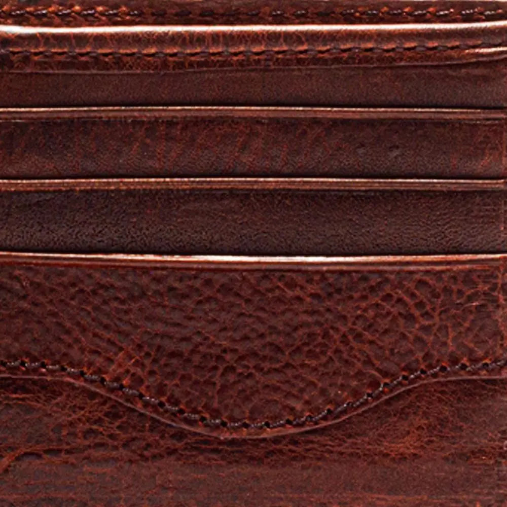 Campaign Leather Bifold Wallet Mission Mercantile Leather Goods