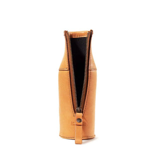 Campaign Leather Bottle Koozie Mission Mercantile Leather Goods