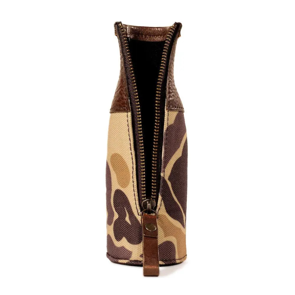 Campaign Leather Bottle Koozie Mission Mercantile Leather Goods