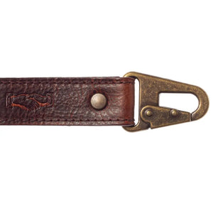 Campaign Leather Key Keeper by Mission Mercantile Leather Goods, handmade leather goods detail photo 3