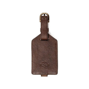 Campaign Leather Luggage Tag Mission Mercantile Leather Goods