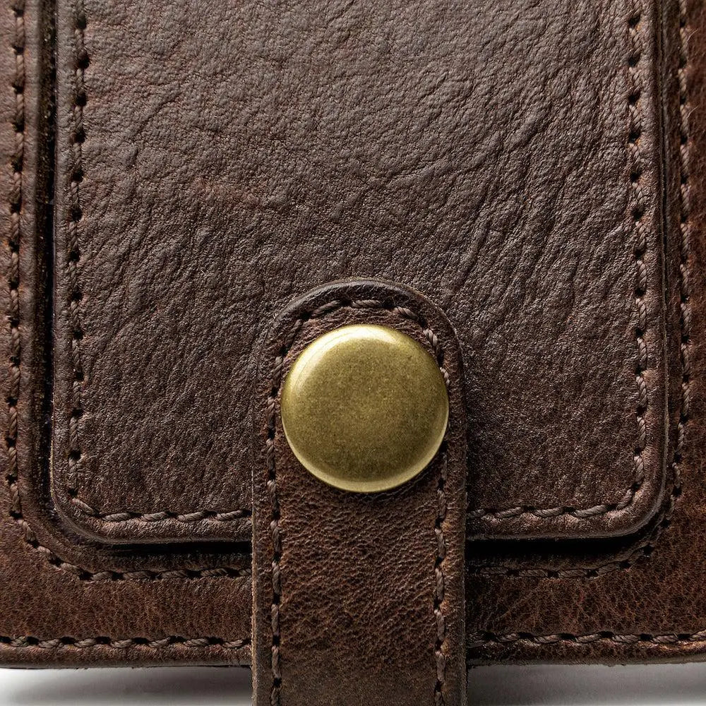 Campaign Leather Luggage Tag Mission Mercantile Leather Goods