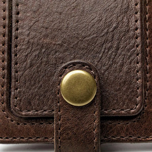 Campaign Leather Luggage Tag Mission Mercantile Leather Goods
