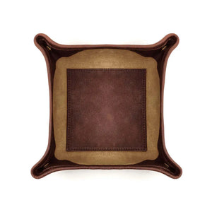 Campaign Waxed Canvas Desk Caddy Mission Mercantile Leather Goods