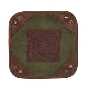 Campaign Waxed Canvas Desk Caddy Mission Mercantile Leather Goods