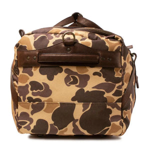 Campaign Waxed Canvas Large Duffle Bag Mission Mercantile Leather Goods