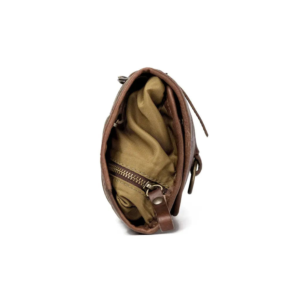 Campaign Waxed Canvas Roll-Up Toiletry Shave Kit Mission Mercantile Leather Goods