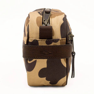Campaign Waxed Canvas Toiletry Shave Kit Mission Mercantile Leather Goods