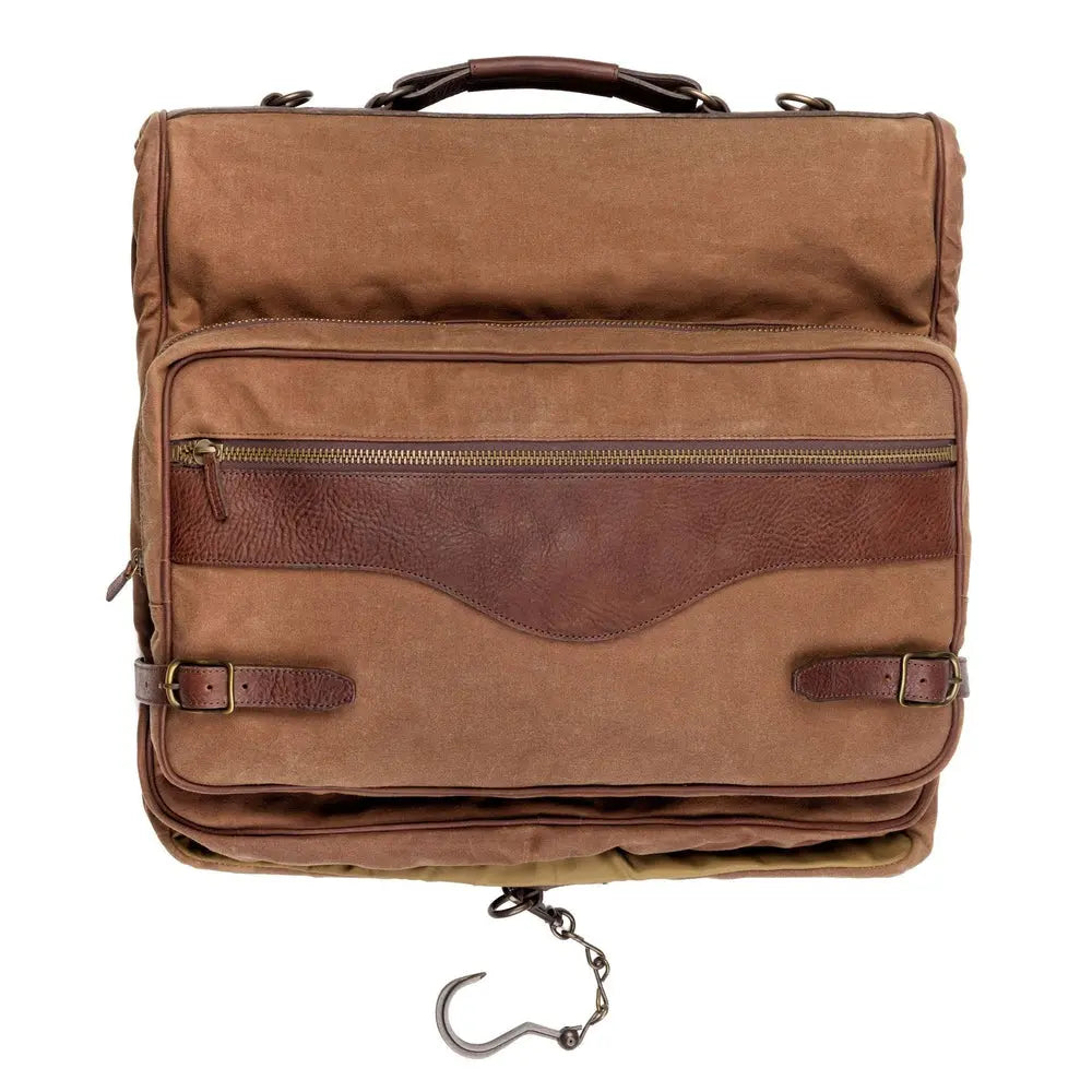 Campaign Waxed Canvas Valet Bag Mission Mercantile Leather Goods